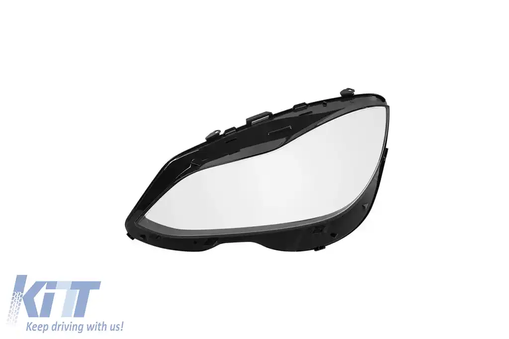 Sticlă stângă pentru faruri potrivită pentru Mercedes E-Class W212 sedan, S212 break 2014-2016