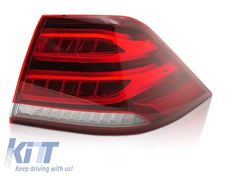 Stop LED drept suitable pentru Mercedes GLE W166 2015-2019, roșu