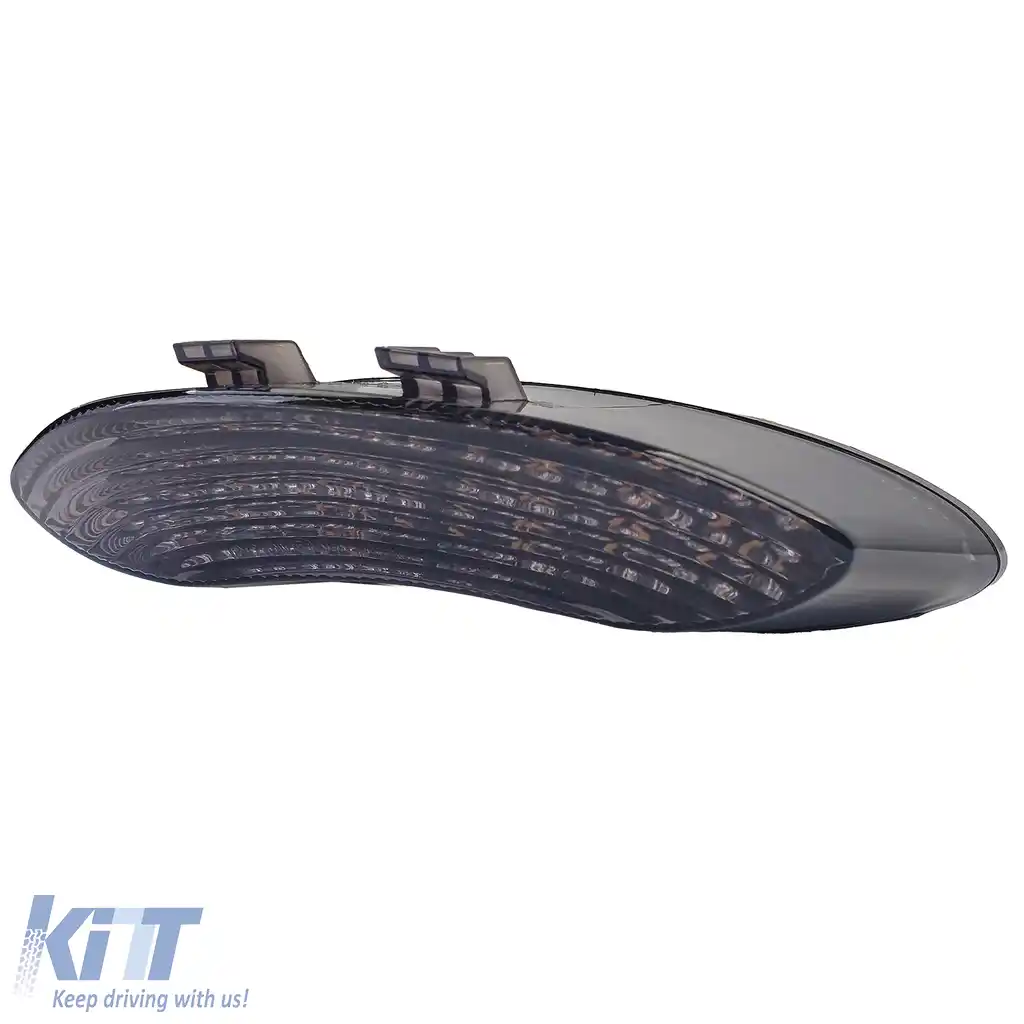 Stop LED pentru motocicletă, sticlă clară fumurie, potrivit pentru Triumph 675 06-12