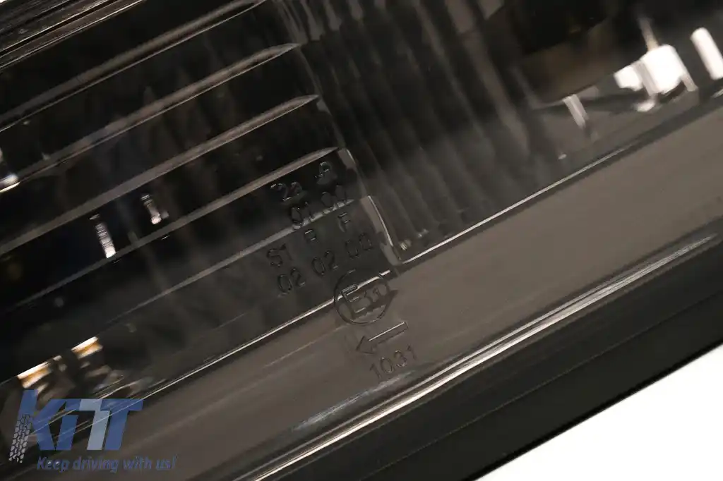 Stopuri compatibil cu BMW Seria 3 E30 Facelift Sedan Cabrio Touring (1987-1994) Fumuriu-image-6126779