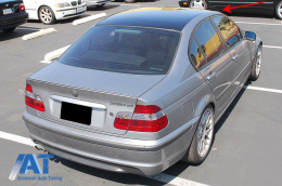 Stopuri compatibil cu BMW Seria 3 E46 Sedan (05.1998-08.2001) Rosu & Alb-image-6078576