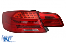 Stopuri cu Bara LED compatibil cu BMW Seria 3 E92 Coupe Pre Facelift (2006-2010) Rosu Clar-image-6089680