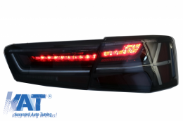 Stopuri Full LED compatibil cu Audi A6 4G C7 (2011-2014) Facelift Design Semnalizare Secventiala-image-6042108