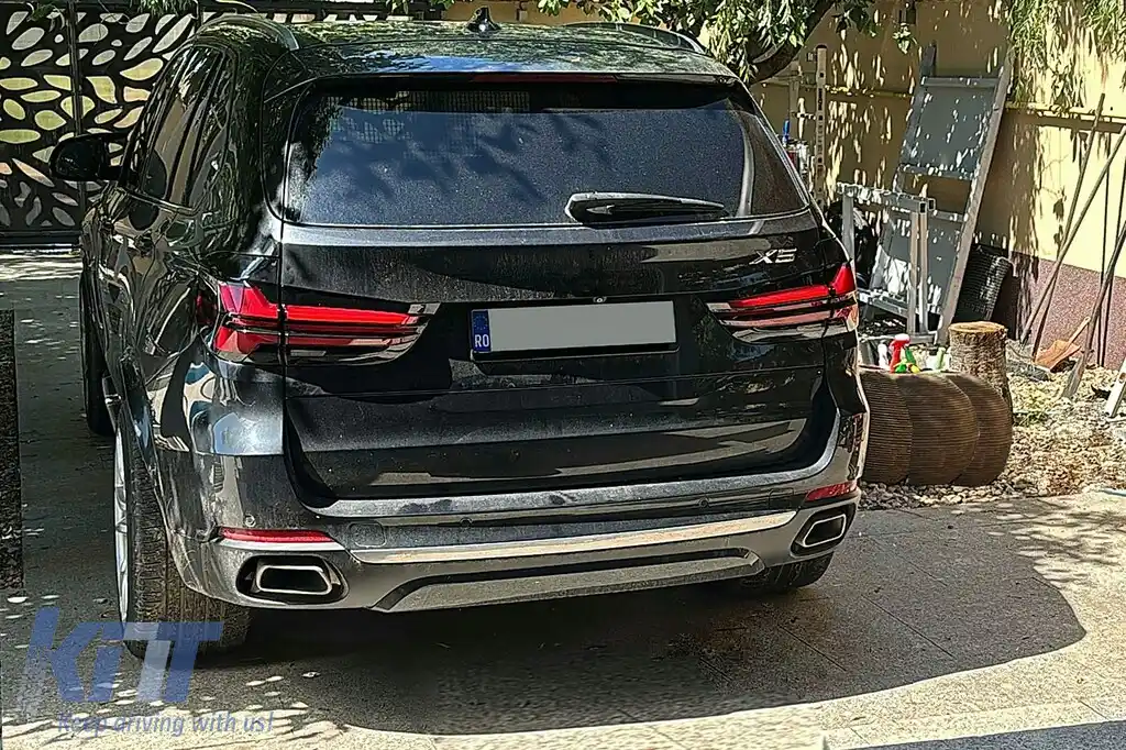 Stopuri Full LED compatibil cu BMW X5 F15 (2013-2018) Conversie la G05 Design-image-6112952