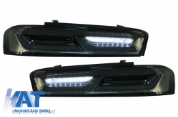 Stopuri FULL LED compatibil cu Chevrolet Camaro MK6 (05.2015-2018) Semnal Dinamic Secvential-image-6043156