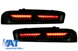 Stopuri FULL LED compatibil cu Chevrolet Camaro MK6 (05.2015-2018) Semnal Dinamic Secvential-image-6043157