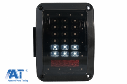 Stopuri Full LED compatibil cu JEEP Wrangler JK (2007-2017) Fumuriu-image-5999589