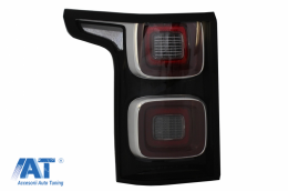 Stopuri Full LED compatibil cu Land Range Rover Vogue IV L405 (2013-2017) Facelift Design Negre-image-6047657
