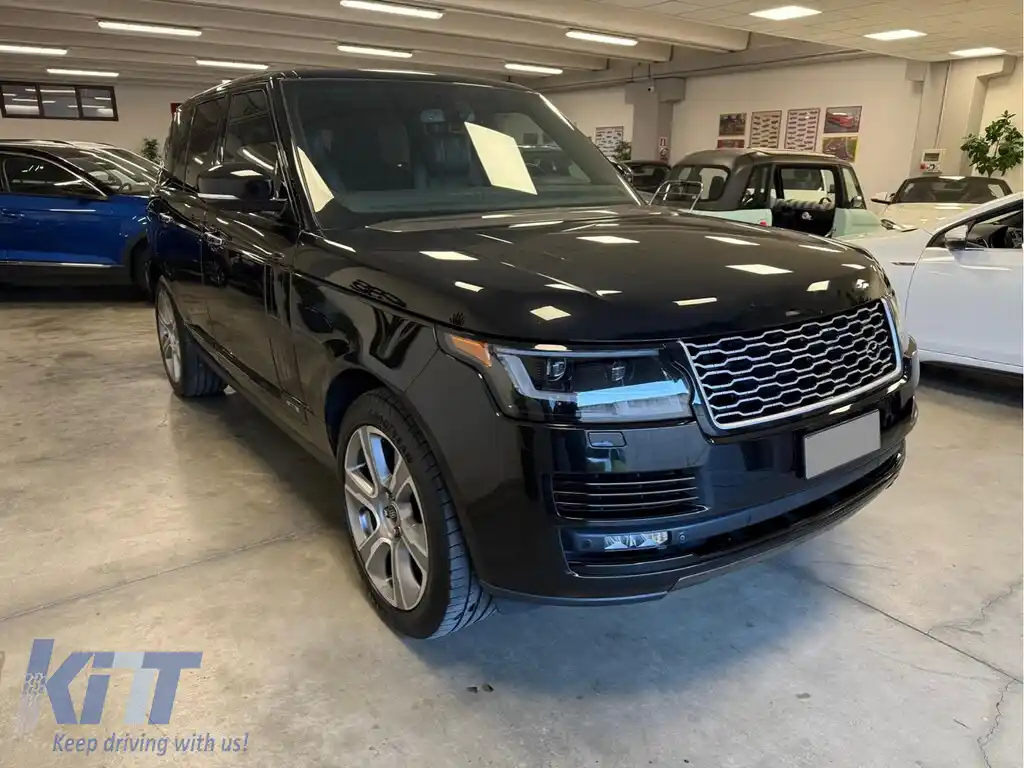 Stopuri Full LED compatibil cu Land Range Rover Vogue IV L405 (2013-2017) Facelift Design Negre-image-6127879