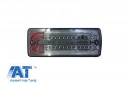 Stopuri Full LED compatibil cu MERCEDES Benz W463 G-Class (1989-2015) Fumuriu/Rosu-image-6067127