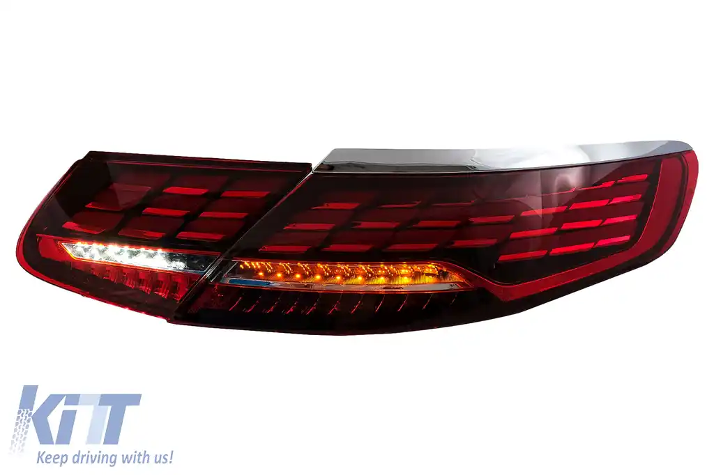 Stopuri Full LED compatibil cu Mercedes S-Class Coupe C217 Cabrio A217 (2015-2017) Facelift S63 S65 Design-image-6101056