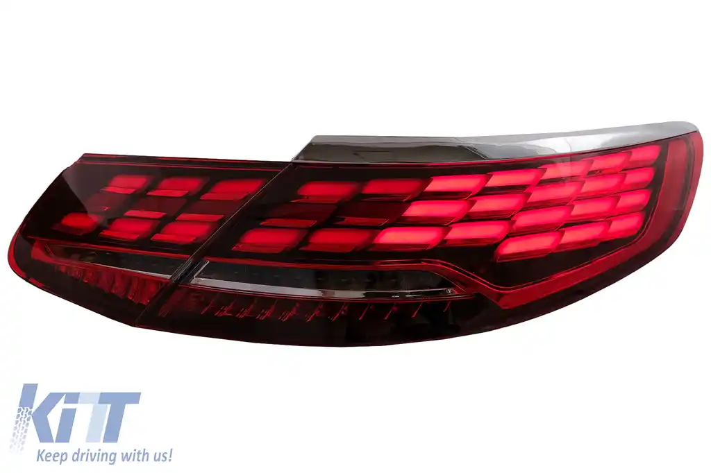 Stopuri Full LED compatibil cu Mercedes S-Class Coupe C217 Cabrio A217 (2015-2017) Facelift S63 S65 Design-image-6101060