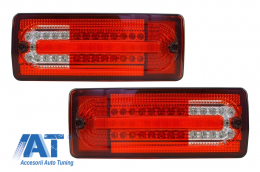 Stopuri Full LED compatibil cu MERCEDES W463 G-Class (1989-2015) Rosu Clar-image-6020991