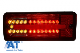 Stopuri Full LED compatibil cu MERCEDES W463 G-Class (1989-2015) Rosu Clar-image-6020997