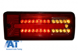 Stopuri Full LED compatibil cu MERCEDES W463 G-Class (1989-2015) Rosu Clar-image-6020998
