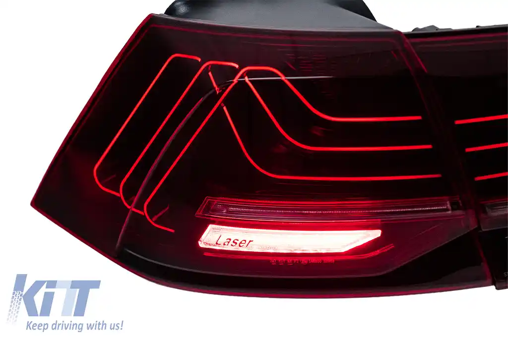 Stopuri Full LED compatibil cu VW Golf 7 & 7.5 VII (2013-2019) Laser Look Dinamic Secvential-image-6164899
