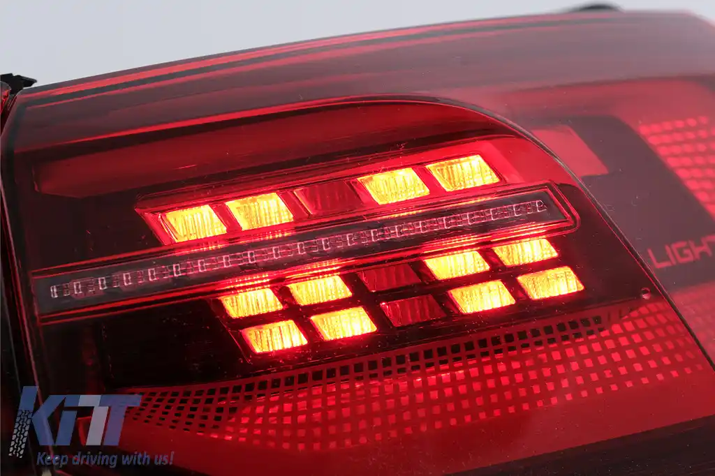 Stopuri Full LED compatibil cu VW Golf VIII Hatchback Mk8 MQB (2020-Up) cu Semnal Dinamic Secvential-image-6096577