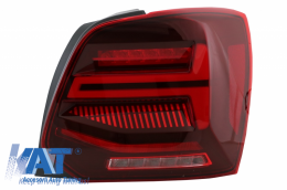 Stopuri Full LED compatibil cu VW POLO 6R 6C 61 (2011-2017) Semnal Dinamic Led Vento Look-image-6043055