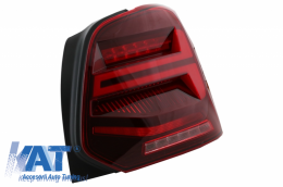 Stopuri Full LED compatibil cu VW POLO 6R 6C 61 (2011-2017) Semnal Dinamic Led Vento Look-image-6043057