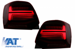 Stopuri Full LED compatibil cu VW POLO 6R 6C 61 (2011-2017) Semnal Dinamic Led Vento Look-image-6043058