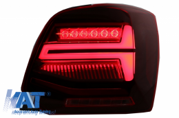 Stopuri Full LED compatibil cu VW POLO 6R 6C 61 (2011-2017) Semnal Dinamic Led Vento Look-image-6043063