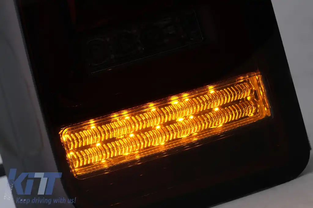 Stopuri Full LED compatibil cu VW Transporter V T5 Facelift (2010-2015) Rosu Fumuriu-image-6100027