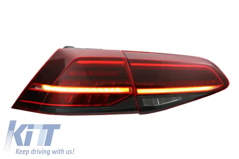Stopuri Full LED compatibil cuVW Golf 7 & 7.5 VII (2013-2019) Facelift Retrofit G7.5 Look Dinamic Secvential-image-6041427