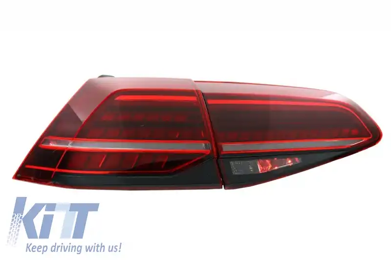 Stopuri Full LED compatibil cuVW Golf 7 & 7.5 VII (2013-2019) Facelift Retrofit G7.5 Look Dinamic Secvential-image-6041433