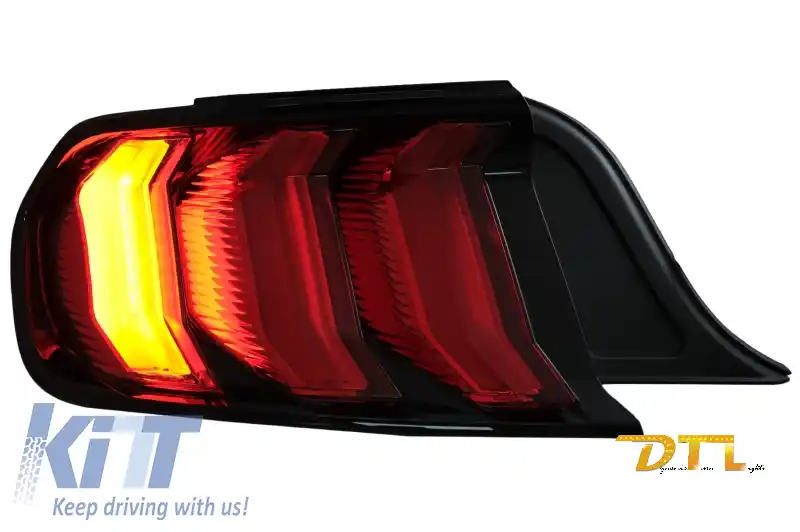 Stopuri Full LED compatibile cu Ford Mustang VI S550 (2015-2019) Semnal Dinamic Secvential-image-6059828