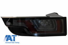 Stopuri Full LED compatibile cu Land ROVER Range ROVER Evoque (2011-2014) Fumurii Semnal Dinamic Secvential-image-6045797