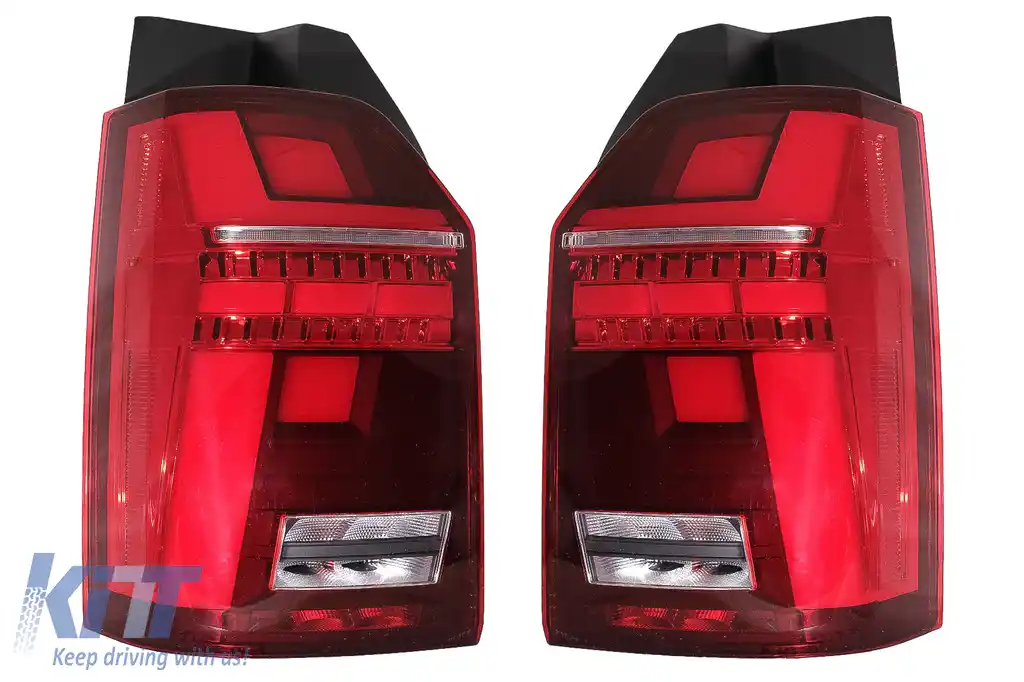 Stopuri Full LED compatibile cu VW Transporter T6 (2015-2020) Semnal Dinamic