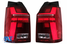 Stopuri Full LED compatibile cu VW Transporter T6 (2015-2020) Semnal Dinamic-image-6085716