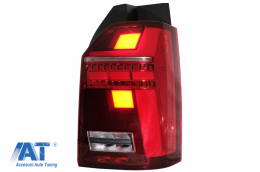 Stopuri Full LED compatibile cu VW Transporter T6 (2015-2020) Semnal Dinamic-image-6085718