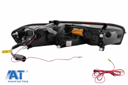 Stopuri Full LED Light Bar compatibil cu Chevrolet Camaro MK6 (05.2015-2018) Rosu cu Semnal Dinamic-image-6078629