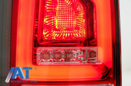 Stopuri Full LED Rosu Clar compatibile cu VW Transporter T6 (2015-2020) Semnal Dinamic-image-6064932