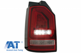 Stopuri Full LED Rosu Clar compatibile cu VW Transporter T6 (2015-2020) Semnal Dinamic-image-6064933