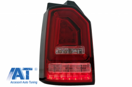 Stopuri Full LED Rosu Clar compatibile cu VW Transporter T6 (2015-2020) Semnal Dinamic-image-6064935