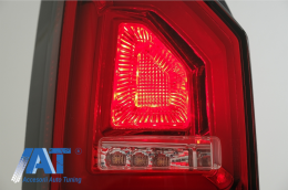 Stopuri Full LED Rosu Clar compatibile cu VW Transporter T6 (2015-2020) Semnal Dinamic-image-6064941