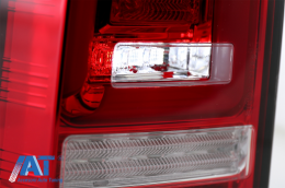Stopuri Full LED Rosu Clar compatibile cu VW Transporter T5 (2003-2009) Semnal Dinamic-image-6073040