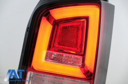 Stopuri Full LED Rosu Clar compatibile cu VW Transporter Multivan V T5 Facelift (2010-2015)-image-6073525