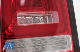 Stopuri Full LED Rosu Clar compatibile cu VW Transporter Multivan V T5 Facelift (2010-2015)-image-6073537