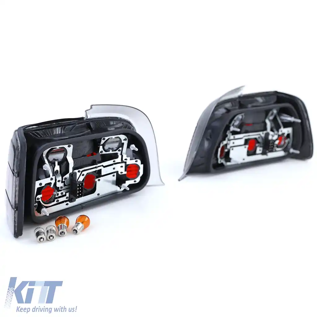 Stopuri fumurii negre potrivite pentru BMW 3 SERIES E36 Coupe Cabrio 90-99-image-6195611