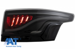 Stopuri Glohh LED LightBar compatibil cu Range Rover Sport L494 (2013-up) GL-5X Fumuriu Piano Black-image-6055867