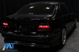 Stopuri LED BAR compatibil cu BMW 5 Series E39 Sedan (09.1995-08.2000) Rosu Fumuriu-image-6079351