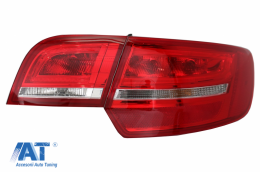 Stopuri LED compatibil cu Audi A3 8PA Sportback (2004-2008) Rosu/Clar-image-6074308