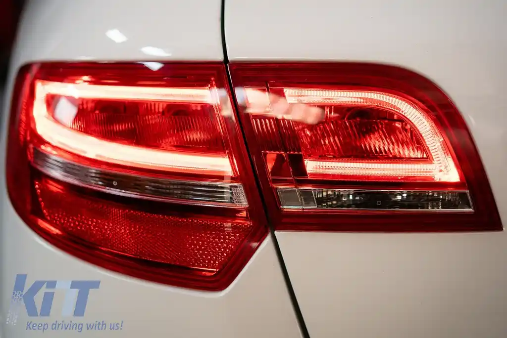 Stopuri LED compatibil cu Audi A3 8PA Sportback (2004-2008) Rosu/Clar-image-6103687