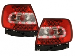 Stopuri LED compatibil cu AUDI A4 B5 Lim. 95-01  rosu/cristal-image-60602