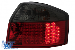 Stopuri LED compatibil cu Audi A4 B6 8E Sedan (10.2000-10.2004) Rosu Fumuriu-image-6089314