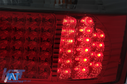Stopuri LED compatibil cu Audi A4 B6 8E Sedan (10.2000-10.2004) Rosu Fumuriu-image-6089315
