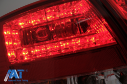 Stopuri LED compatibil cu Audi A4 B7 Avant 8ED (2004-2007) Rosu Clar-image-6086883
